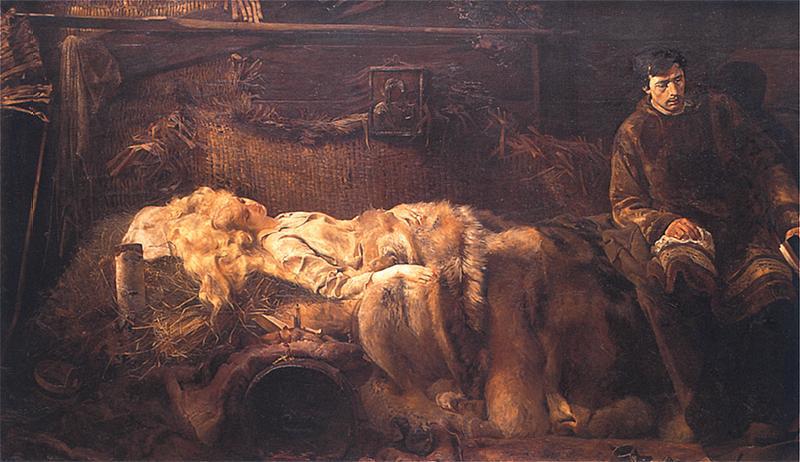 Jacek Malczewski Death of Ellenai. oil painting image